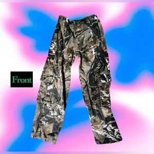 Kids Camouflage Cargo Jeans